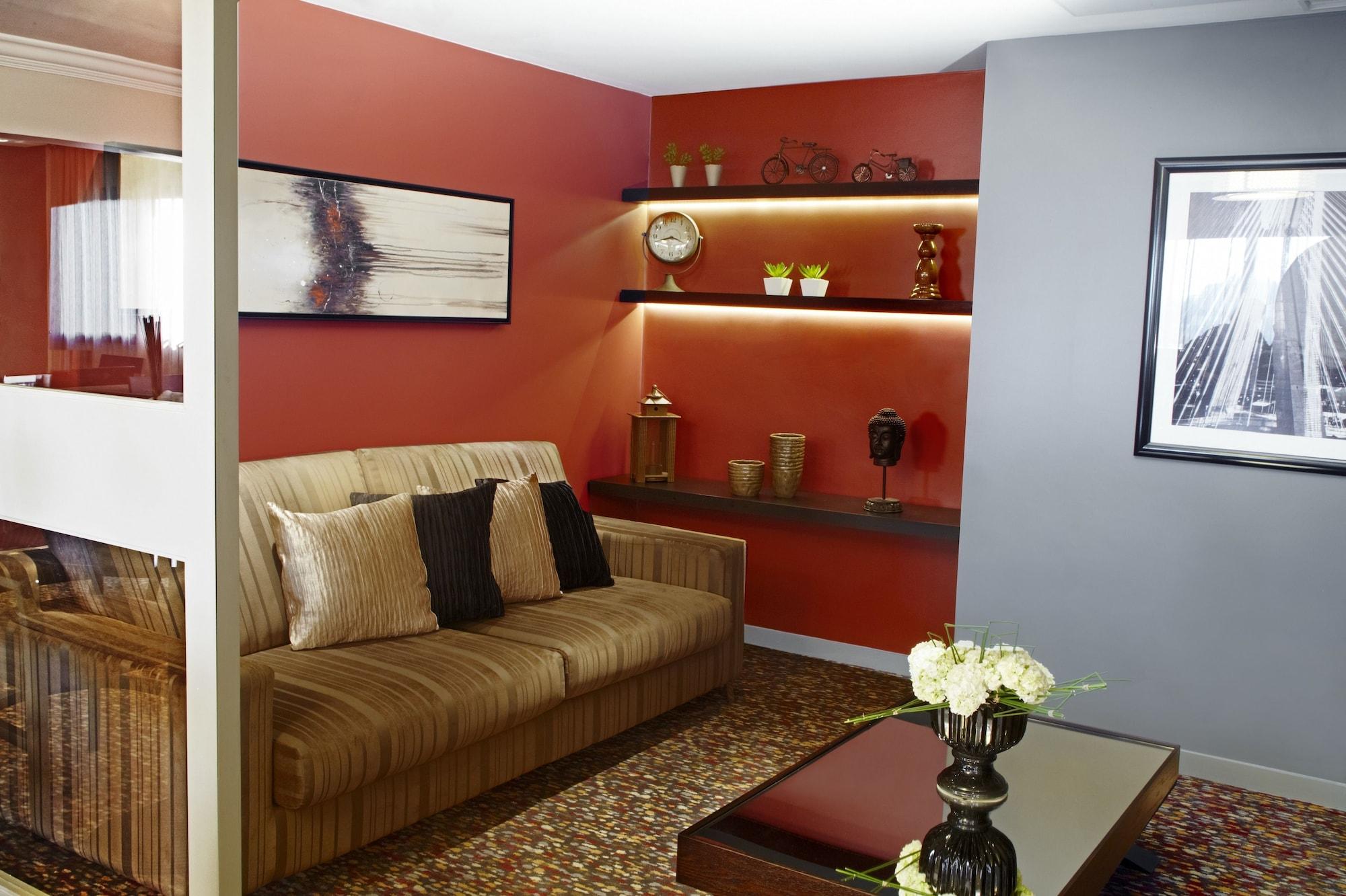 Marriott Sao Paulo Airport Hotel Guarulhos Eksteriør billede A living room