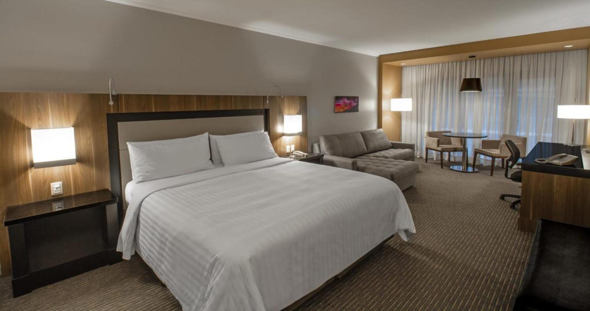 Marriott Sao Paulo Airport Hotel Guarulhos Eksteriør billede A typical hotel room